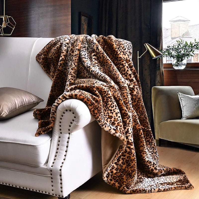 MarCielo Leopard Blanket - From Where -