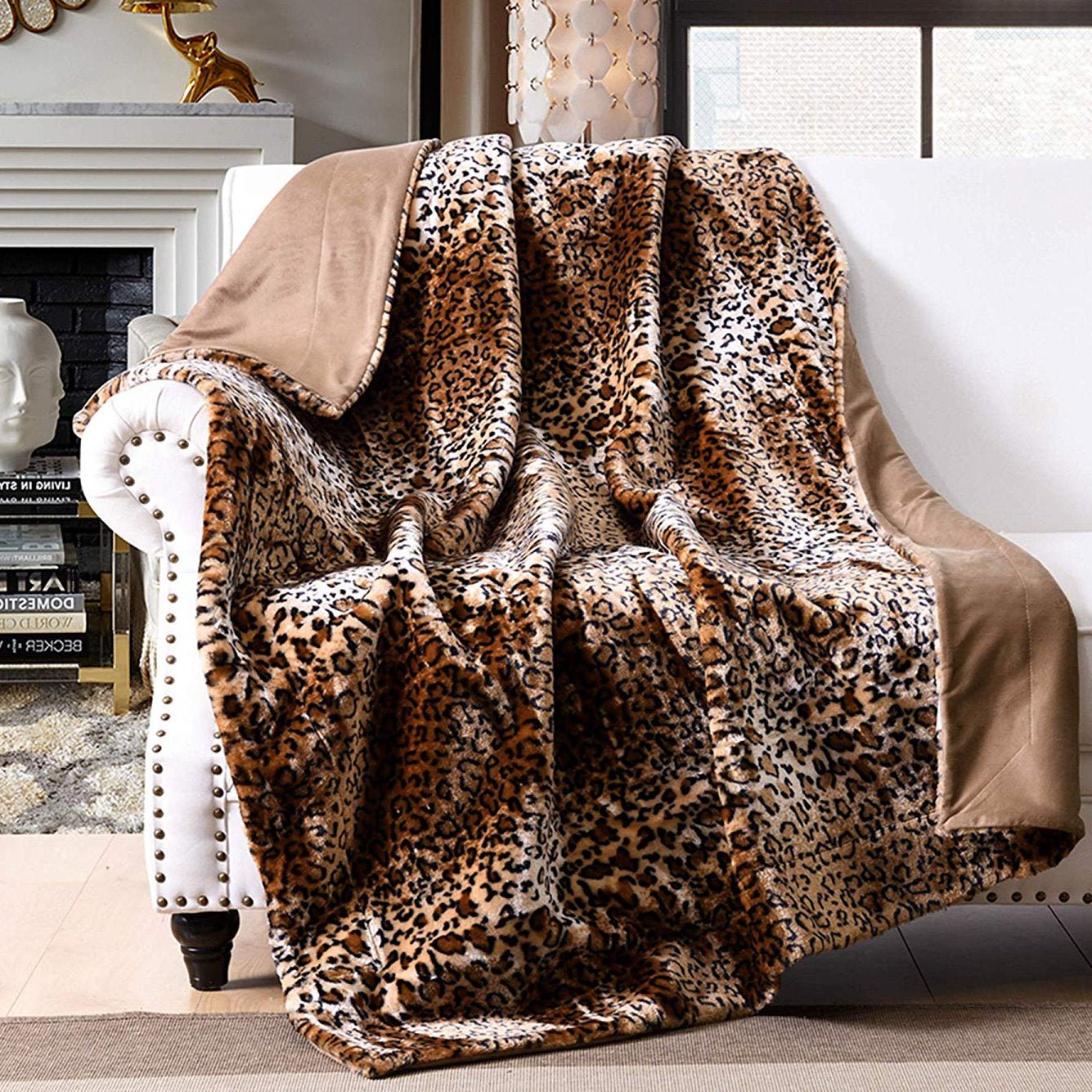 MarCielo Leopard Blanket - From Where -
