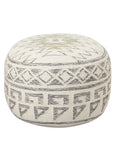 Mariya Velvet Square Pouf Ottoman - From Where -