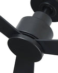 Matte Black Industrial Ceiling Fan - From Where -