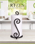 Matte Black Paper Towel Holder - From Where -