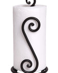 Matte Black Paper Towel Holder - From Where -