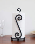 Matte Black Paper Towel Holder - From Where -