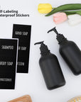 Matte Black Shampoo Dispenser - From Where -