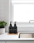 Matte Black Shampoo Dispenser - From Where -
