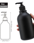 Matte Black Shampoo Dispenser - From Where -