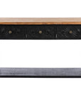 Medallion Antique Console Table - From Where Finds -