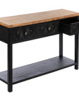 Medallion Antique Console Table - From Where Finds -