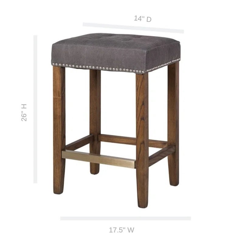 Melania 26" Counter Stool - From Where -