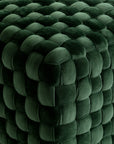 Mercedes Woven Square Ottoman - From Where -