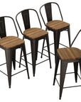 Metal Bar Counter Height Stools - From Where -