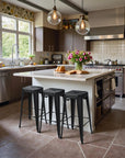 Metal Bar Stools (Set of 4) - From Where Finds -