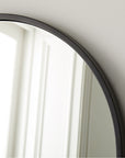 Metal Frame Arched Floor Mirror - From Where -