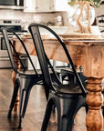 Metal Stacking Side Chair (Set of 4) - From Where -