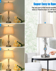 Metal USB Table Lamp (Set of 2) - From Where -
