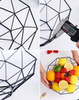 Metal Wire Fruit Basket - From Where -