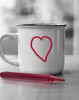 Metallic Glass Markers Set - From Where Finds -