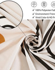 Mid Century Abstract Shower Curtain - From Where -