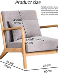 Mid - Century Accent Chair - From Where -