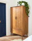 Mid-Century Armoire (38") - From Where Finds -