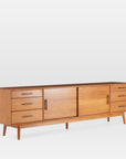 Mid - Century Media Console (96") - From Where -
