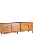 Mid - Century Media Console (96") - From Where -