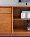 Mid - Century Media Console (96") - From Where -