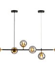 Mid - Century - Modern 6 - Light Chandelier - From Where -