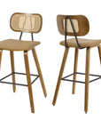 Mid Century Modern Counter Stools - From Where -