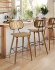 Mid Century Modern Counter Stools - From Where -