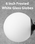 Mid Century Modern Globe Round Chandeliers - From Where -