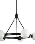 Mid Century Modern Globe Round Chandeliers - From Where -