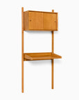 Mid - Century Modular Storage Wall Desk (31") - From Where Finds -