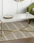 Mid - Century Rectangle Coffee Table - From Where -