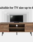 Mid - Century TV Stand (Up to 65") - From Where -