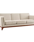 Mid Century White Modern Sofa - From Where -