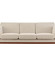 Mid Century White Modern Sofa - From Where -
