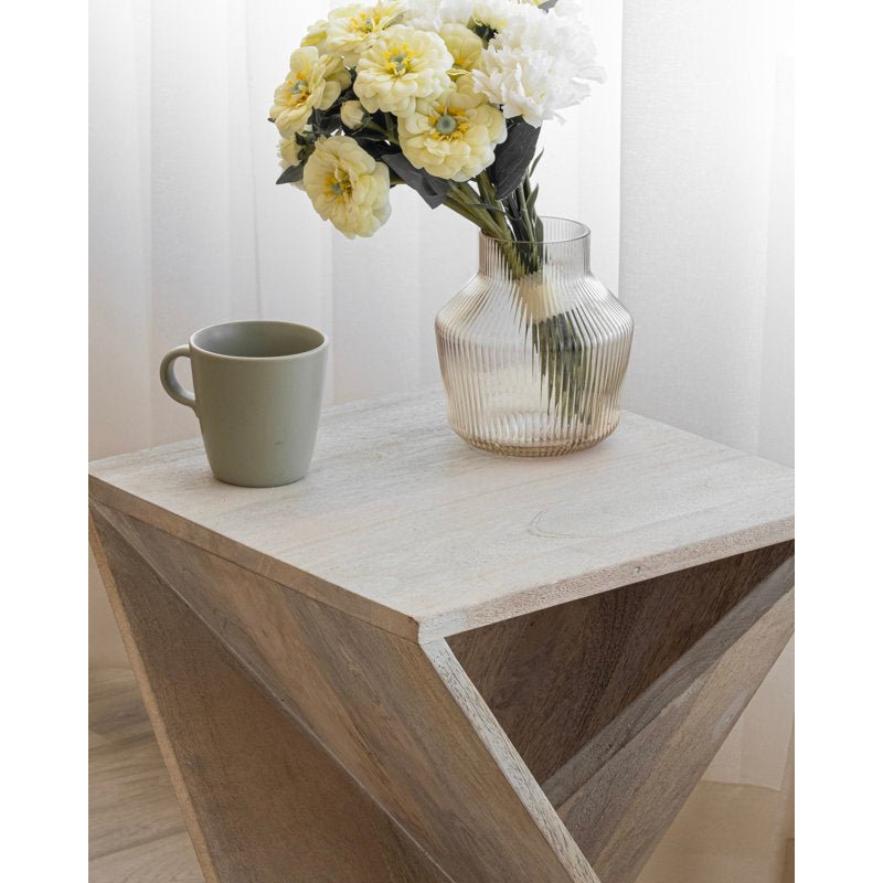 Millwood Pines Block End Table - From Where -