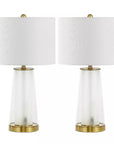 Minimalist Glass Iron Table Lamps - From Where -
