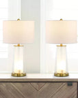 Minimalist Glass Iron Table Lamps - From Where -