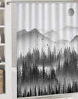 Misty Forest Bathroom Decor Set - From Where -