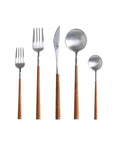 Mito Flatware 5 Pieces Set - From Where Finds -