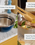 Mixing Bowl & Strainer Set - From Where Finds -