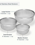 Mixing Bowl & Strainer Set - From Where Finds -