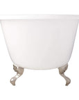 Miya 66" Clawfoot Tub - From Where -