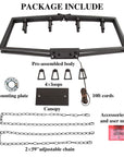 Modern 8 Lights Metal Light Fixture - From Where -