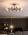 Modern 8 - Lights Sputnik Chandelier - From Where -
