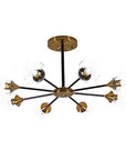 Modern 8 - Lights Sputnik Chandelier - From Where -