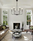 Modern Black Chandelier - From Where -