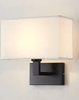 Modern Chinese Style Fabric Wall Lamp - From Where -